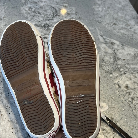 Coach Coach Women's Tan and Tan Sneakers Size 6 - Picture 7 of 11